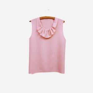 Elegant-Ruffled-Neckline-Top