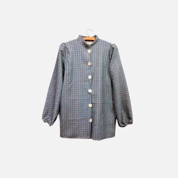 Checkered-Blouse