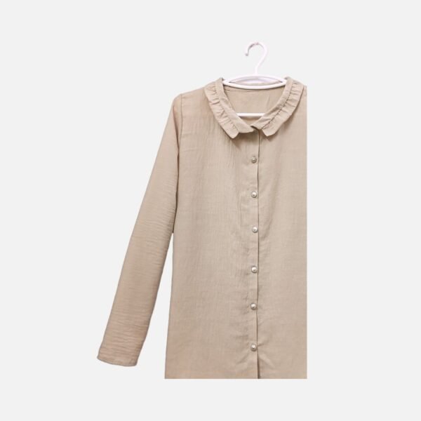 Elegant-Ruffled-Collar-Long-Sleeve-Blouse