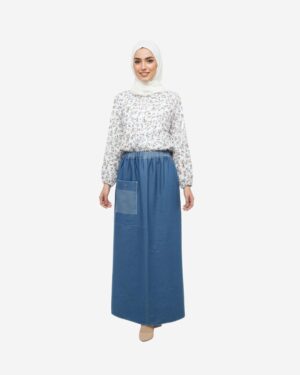 Asmaa Basha Straight Denim Modest Cozy Set