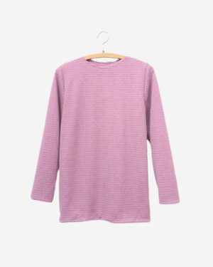 Asmaa Basha Pink Knitted Modest Pullover