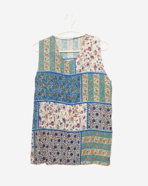 Asmaa Basha – Summer Patchwork Cotton Top